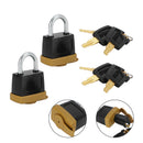 2Set Padlock Pad Lock W/6 New Keys For Caterpillar (CAT) 5P8500 246-2641-2