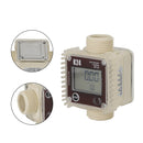 K24 Turbine Digital Diesel For Fuel Flow Meter Chemicals Water Color Red-4