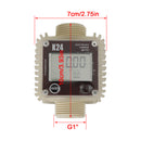 K24 Turbine Digital Diesel For Fuel Flow Meter Chemicals Water Color Red-7