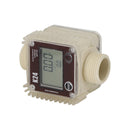K24 Turbine Digital Diesel For Fuel Flow Meter Chemicals Water Color Red-9