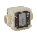 K24 Turbine Digital Diesel For Fuel Flow Meter Chemicals Water Color Red-10