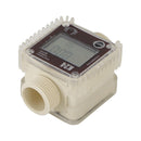 K24 Turbine Digital Diesel For Fuel Flow Meter Chemicals Water Color Red-11