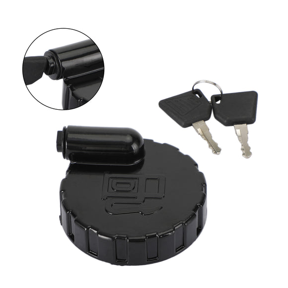 Fuel Tank Cap Diesel Cover For JCB Backhoe 331/45908 331/33064 W/2 Keys