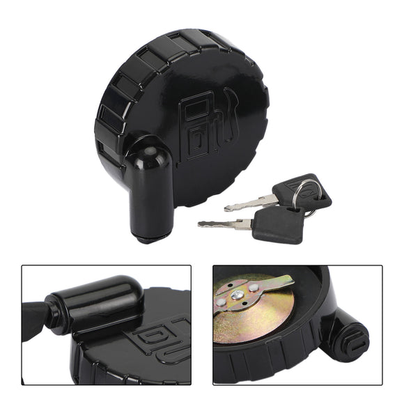 Fuel Tank Cap Diesel Cover For JCB Backhoe 331/45908 331/33064 W/2 Keys