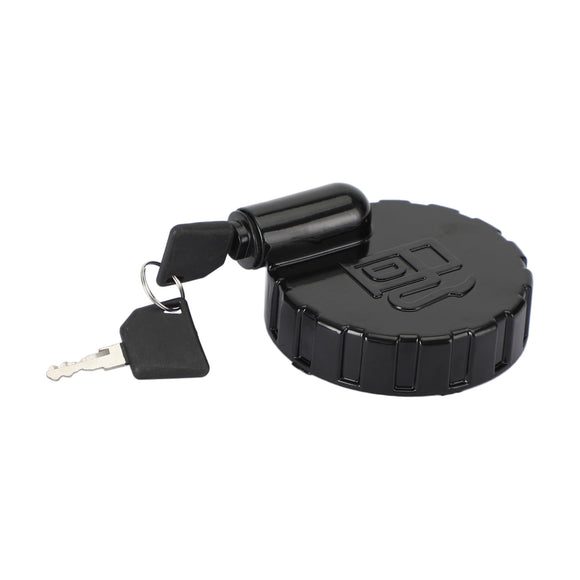 Fuel Tank Cap Diesel Cover For JCB Backhoe 331/45908 331/33064 W/2 Keys