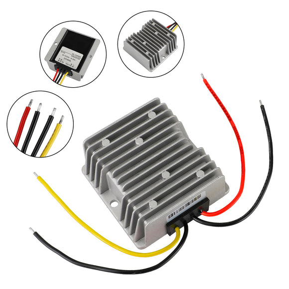 Waterproof DC/DC Converter Regulator 12V/24V Step Up to 48V 5A 240W