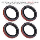 4PCS Dexter 010-056-00 10K 12K Heavy Duty 15K Oil Seal 3.125" * 4.506"-3