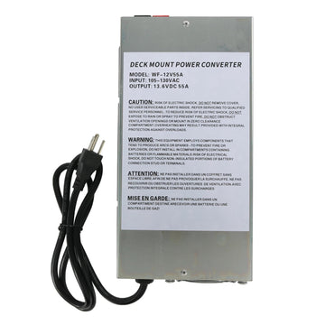 Converter 55 Amp Power Converter Charger For RV Trailer Camper 12V WF-9855 - 0