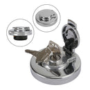 20U-04-21360 Fuel Tank Cap For Komatsu PC45MR-1 PC50UU-2 PC75UU-2 PC128US-1-1