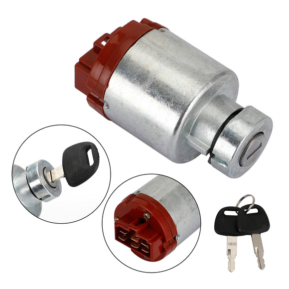 Ignition Switch W/2 Keys H800 For Hitachi EX300-3C EX300LC-3C EX310H-3C