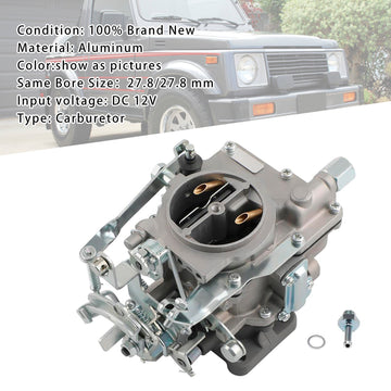 Suzuki 1986-1988 Jimny Samurai 1.3L SJ413 JA51 Sierra Carb Carby Carburetor 21100-24034 - 0