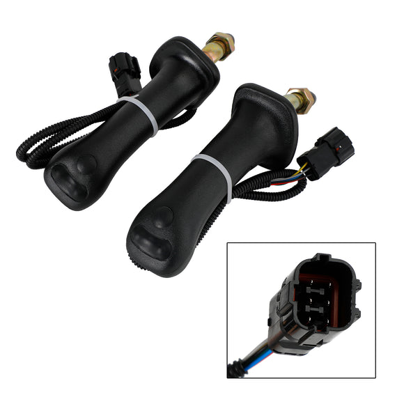 Doosan DH DX150 215 225 300 370-9C 3Button Excavator Joystick Handle Pair