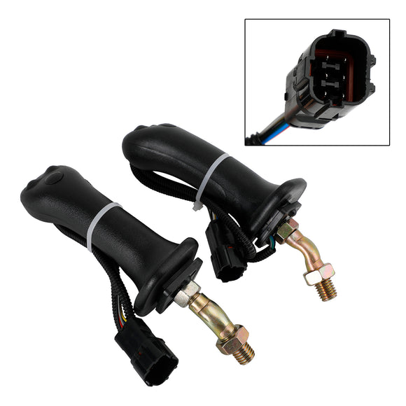 Doosan DH DX150 215 225 300 370-9C 3Button Excavator Joystick Handle Pair
