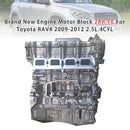 Toyota 2009-2012 RAV4 2.5L 4CYL Brand New Engine Motor Block 2AR-FE-2