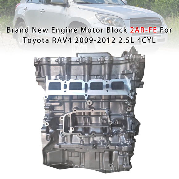 Toyota 2009-2012 RAV4 2.5L 4CYL Brand New Engine Motor Block 2AR-FE