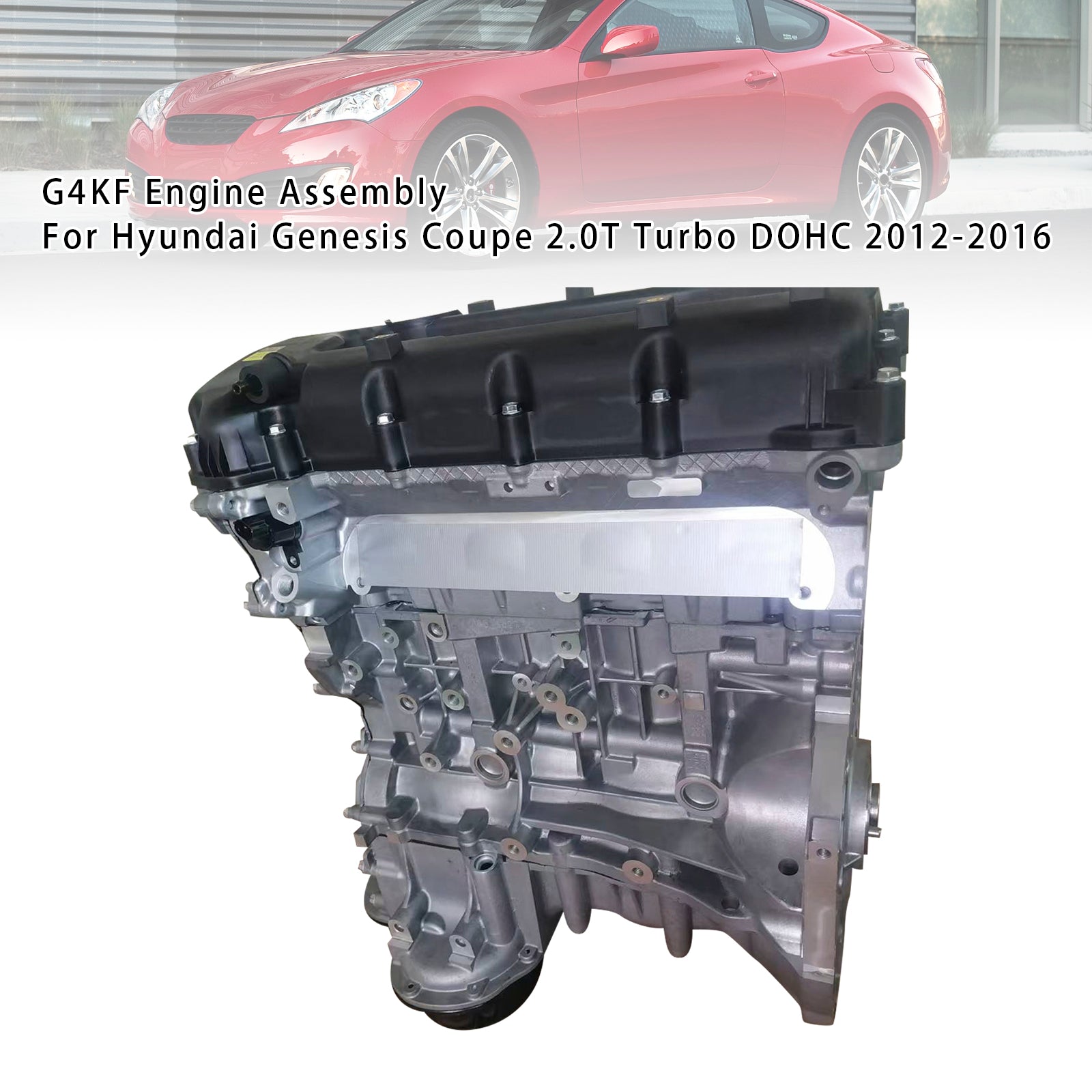 G4KF Engine Assembly For Hyundai Genesis Coupe 2.0T Turbo DOHC 2012-2016 - 0