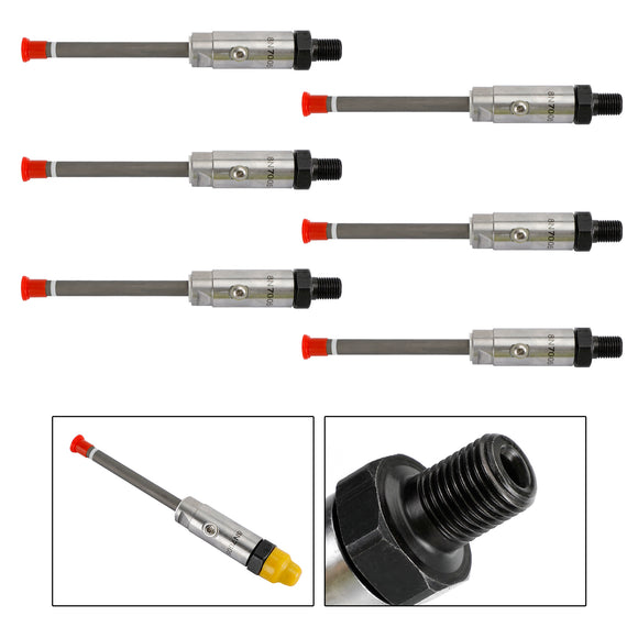 6Pcs 8N7005 For Cat Caterpillar Fuel Injector Pencil Nozzle 3304 3306 Engine