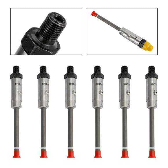 6Pcs 8N7005 For Cat Caterpillar Fuel Injector Pencil Nozzle 3304 3306 Engine