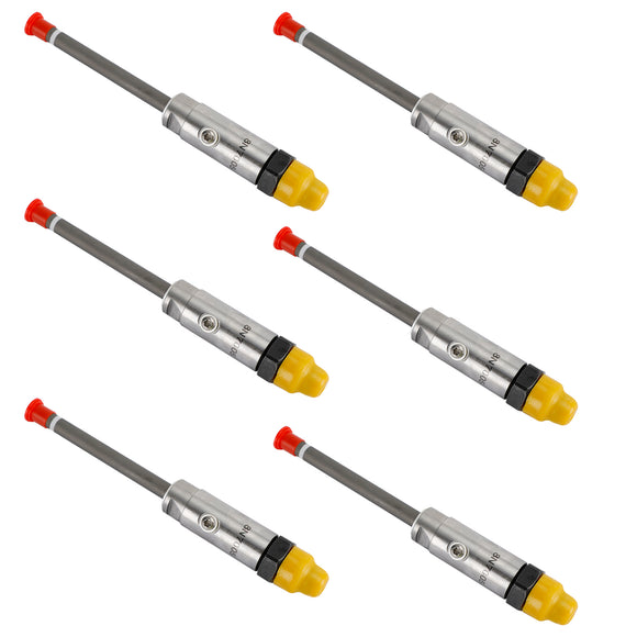 6Pcs 8N7005 For Cat Caterpillar Fuel Injector Pencil Nozzle 3304 3306 Engine