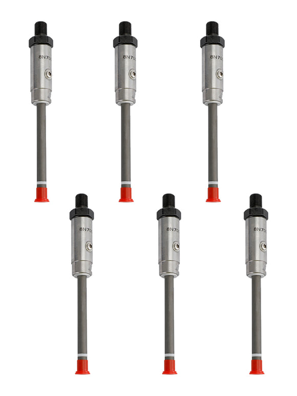 6Pcs 8N7005 For Cat Caterpillar Fuel Injector Pencil Nozzle 3304 3306 Engine