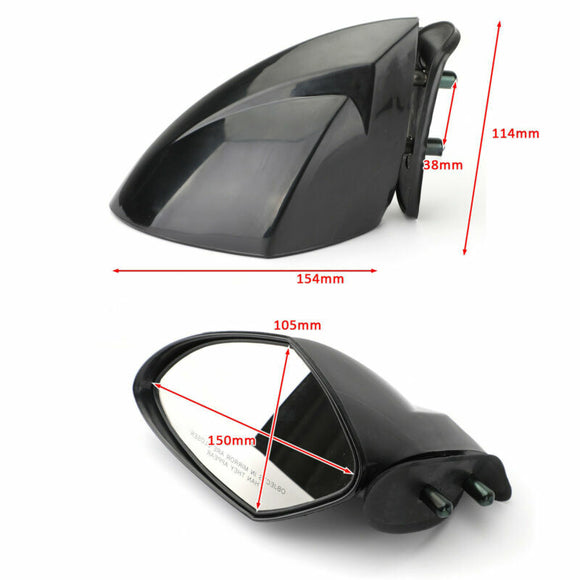 2005-2009 Yamaha VX Deluxe Left Side Mirror Deluxe F1S-U596B-10-00 Generic