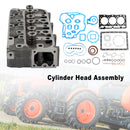 Complete Cylinder Head+Gasket For Kubota D1105 RTV1100 RTV1100CW9 RTV1140CPX-3