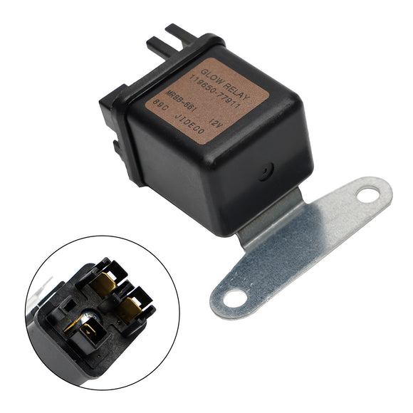 Glow Plug Rely/Time Delay Relay For Kubota Yanmar 12V 119650-77911 119650-77910
