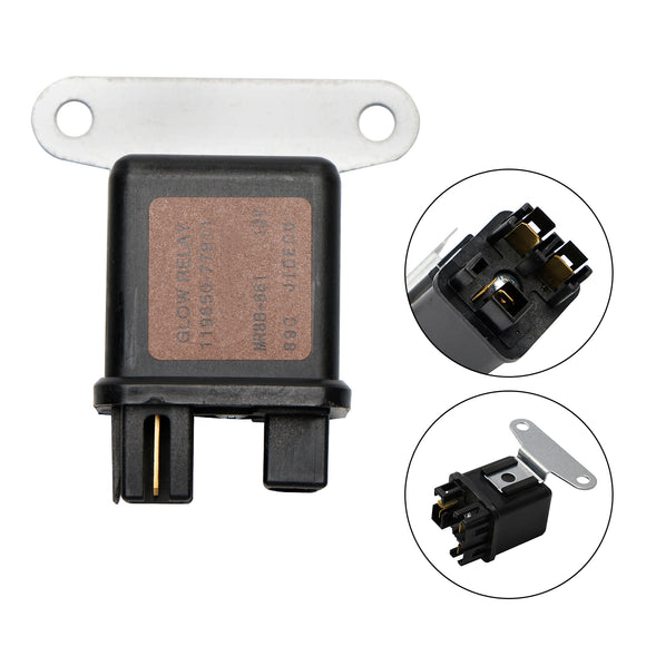 Glow Plug Rely/Time Delay Relay For Kubota Yanmar 12V 119650-77911 119650-77910