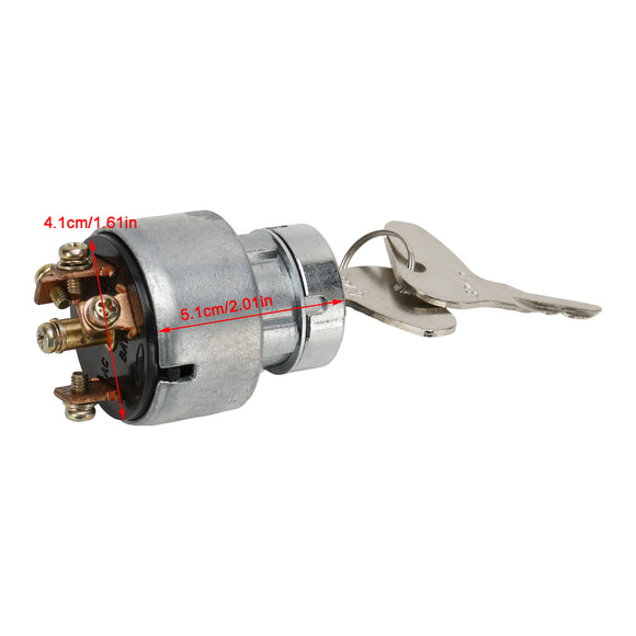 Ignition Switch W/2 Keys 66021-55140 35260-31852 Fits For Kubota M4030 M4800