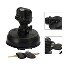 FYA00010024 Fuel Tank Cap For Hitachi EX120 EX200 EX220 Excavator W/2 Keys-2