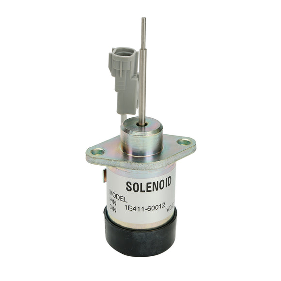PS41CZ318 1E411-60012 Fuel Stop Solenoid 12V For Kubota 325 Engine D902 Z482
