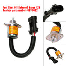 6670602 Fuel Shut Off Solenoid Valve For Bobcat Loader(s) 463 553 S70 S100 12V-2