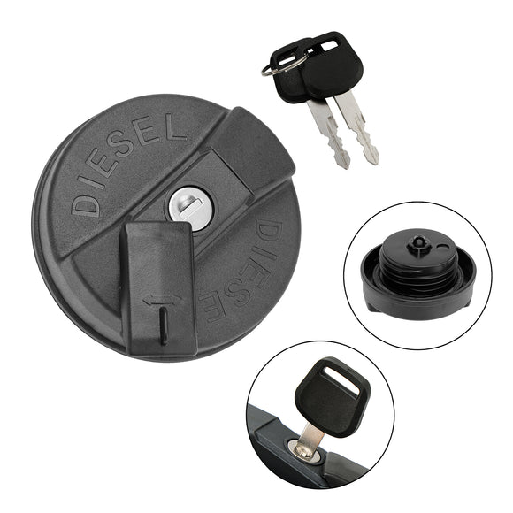 Fuel Tank Cap 332/F4780 331/11403 For JCB Backhoe Loader 3C 3CX 3D With 2 Keys