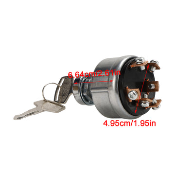 Ignition Switch 1007-2881-000 For Mitsubishi Compact Tractor MT20 MT22 MT23 - 0