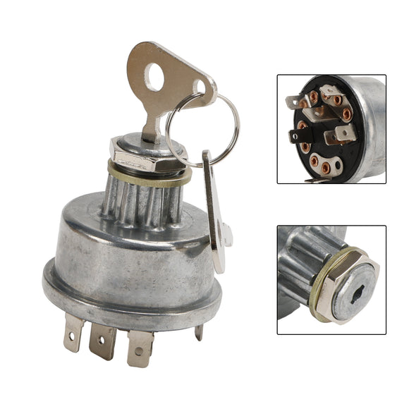 Ignition Key Switch E7NN11N501AB For Ford 2000 3000 3600 3610 4140 7610 7710