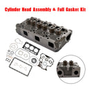 Complete Cylinder Head+Gasket Kit For Kubota D902 RTV900 Tractort 1G962-03045-4
