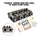 D1305 Complete Cylinder Head Assy+Gasket For Kubota B2710HSD F3060 Tractor-4