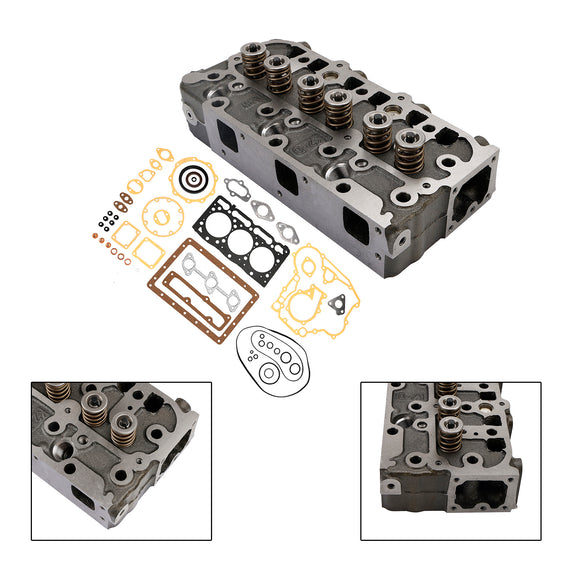 D1305 Complete Cylinder Head Assy+Gasket For Kubota B2710HSD F3060 Tractor