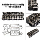 Complete Cylinder Head Assy+Gasket Kit For Kubota V1505 V1505D 1G091-03044-4