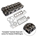 Complete Cylinder Head Assy+Gasket Kit For Kubota V1505 V1505D 1G091-03044-6