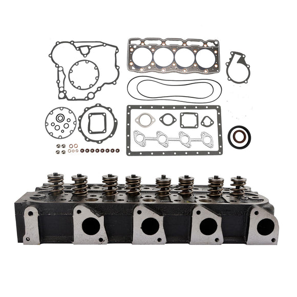 Complete Cylinder Head Assy+Gasket Kit For Kubota V1505 V1505D 1G091-03044