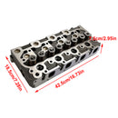 Complete Cylinder Head+Gasket Kit For Kubota V1902 Holland Skid Steer L555 L553-7