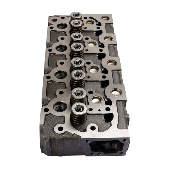 Complete Cylinder Head+Gasket Kit For Kubota V1902 Holland Skid Steer L555 L553