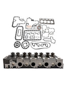Complete Cylinder Head+Gasket Kit For Kubota V1902 Holland Skid Steer L555 L553-13