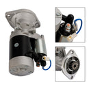 John Deere Excavator With Yanmar 3TNV88 12V 129136-77011 Starter Motor-4
