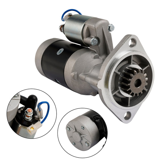 John Deere Excavator With Yanmar 3TNV88 12V 129136-77011 Starter Motor