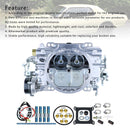 Carburateur 1409 pour Ford Chrysler Chevrolet 4 BBL avec starter électrique pour Edelbrock Performer 600 CFM Carb 1409-600-2