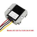 Waterproof DC/DC Converter Regulator 12V Step Up to 13.8V 3A 41.4W-11