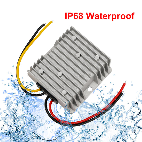 Waterproof DC/DC Converter Regulator 12V/24V Step Up to 36V 6A 216W