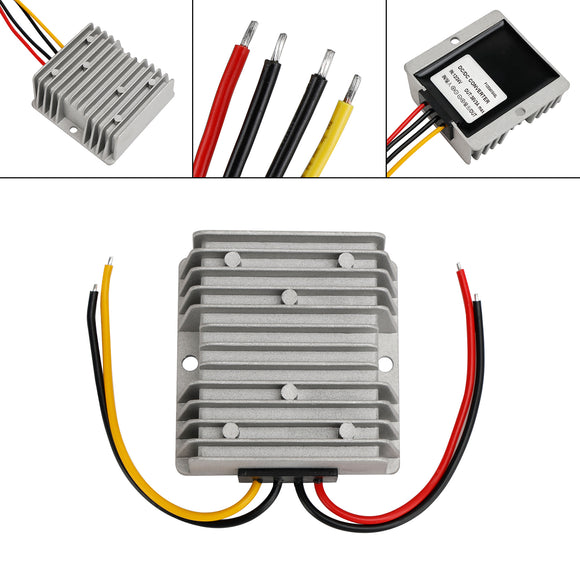 Waterproof DC/DC Converter Regulator 12V/24V Step Up to 36V 3A 108W